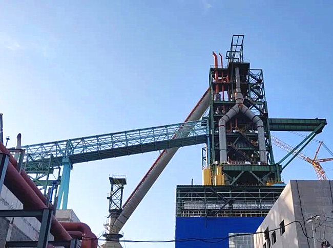 “炎”值担当 用汗水刷新工程“进度条”