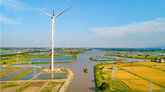 风力发电助力宜兴发展