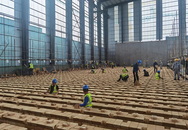 齐心协力铸工程 全力推进保履约