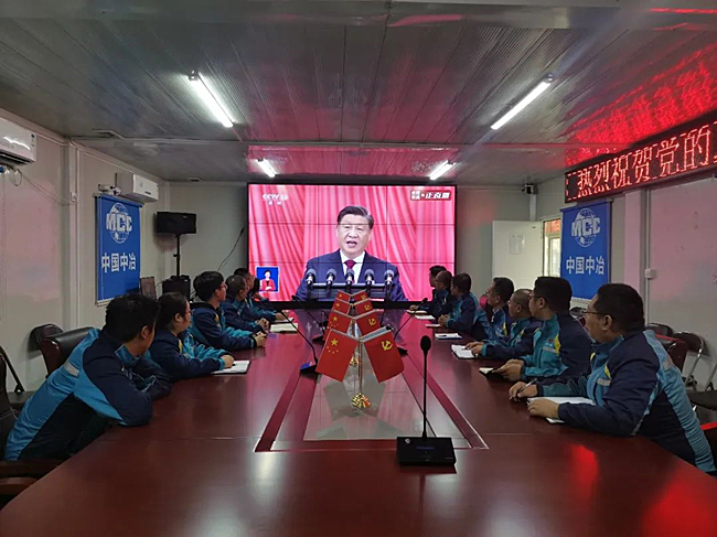 牢记嘱托铆劲实干！——中国二十二冶集团冶金公司唐山凯荣大厦项目