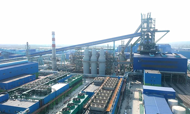 双向发力 抗疫生产同推进！——中国二十二冶集团冶金公司赤峰中唐特钢炼铁项目