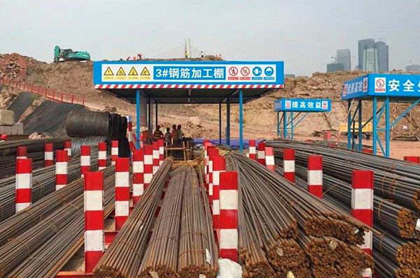 强化物资管理 当好项目建设“粮草官”